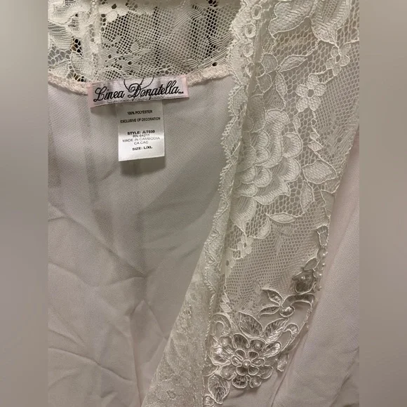 Linea Donatella pink robe - size L/XL - Picture 3 of 5